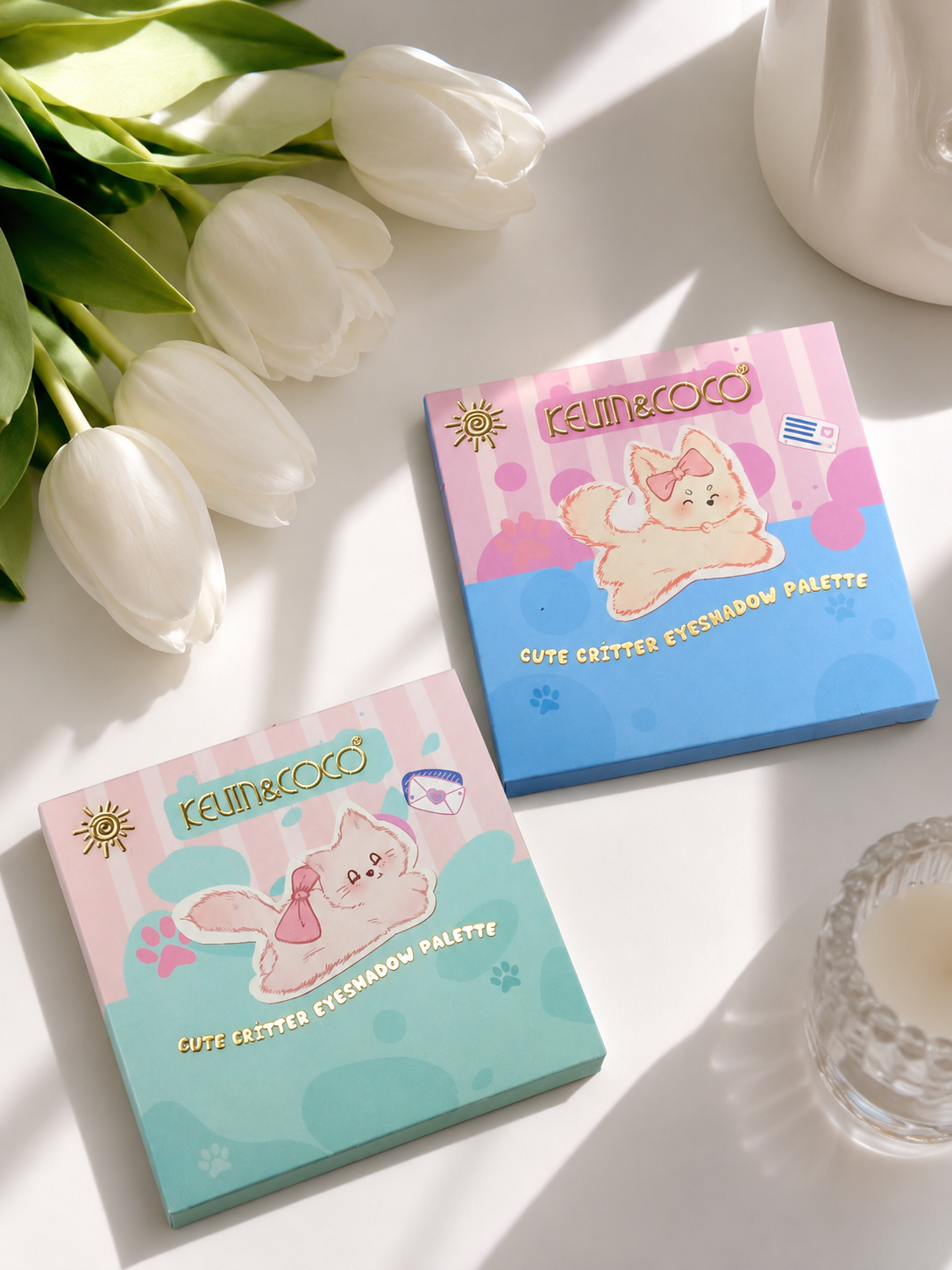 پالت سایه چشم طرح گربه KEVIN COCO
